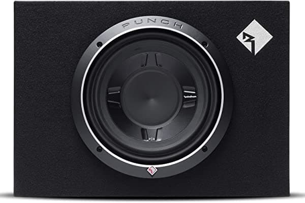 Rockford Fosgate P3 - Caja de subwoofer de carga sencilla, Negro ‎P3S-1X10