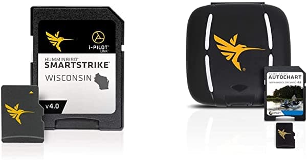Humminbird 600041-4 SmartStrike Wisconsin V4 - Tarjeta micro con mapas GPS digitales