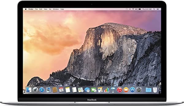 Amazon Renewed Apple MacBook Retina Display 12" Laptop (2015) - 256 GB SSD, 8 GB de memoria, plata (Reacondicionado Certificado) 5F855LL/A