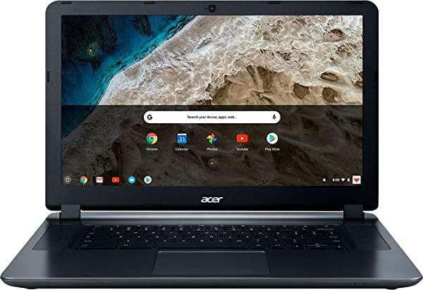 Acer Chromebook 15 CB3-532-C8DF, Intel Celeron N3060, pantalla HD de 15.6", 4GB LPDDR3, 16GB eMMC, 802.11ac WiFi 5, Google Chrome