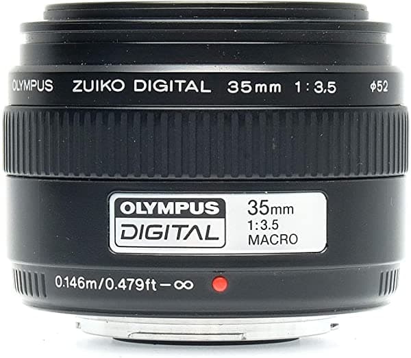 Olympus 1.378 in f/3.5 1:1 Macro Zuiko lente para la serie E DSLR 261053