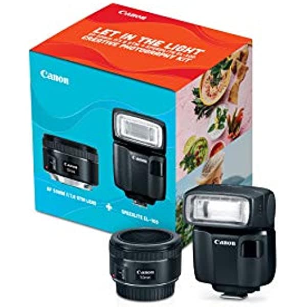 Canon EF 1.969 in f/1.8 STM + Speedlite EL-100 0570C027