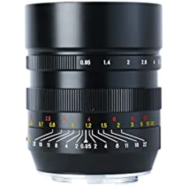 Brightin Star Lente de cámara sin espejo F0.95 full frame de gran apertura, enfoque manual, compatible con Canon RF-Mount EOS-RP, EOS-R, EOS-R5, EOS R7, EOS-R6, EOS-R3, EOS-R10 XY-50095