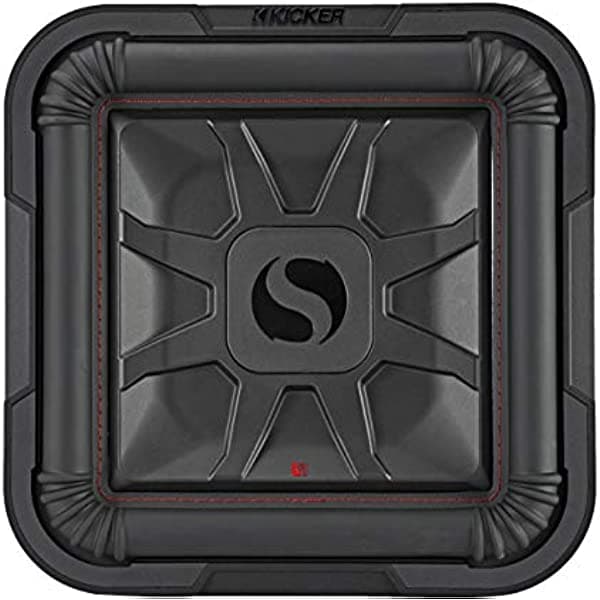 Kicker 46L7T102 Audio para coche L7T montaje poco profundo de 10 pulgadas subcuadrado L7 Subwoofer L7T102