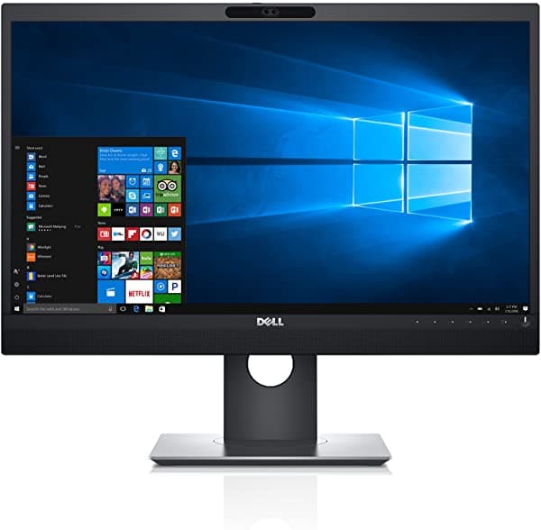 Monitor Dell P2418HZ de 23,8" para videoconferencia - 1920X1080 LED-LIT, negro