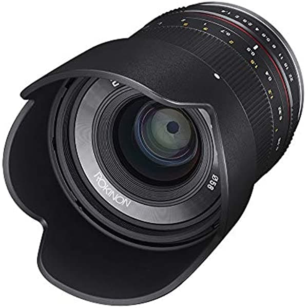 Rokinon RK21M-E - Objetivo gran angular para Sony (0.827 in, F1.4 ED AS UMC, alta velocidad), color negro