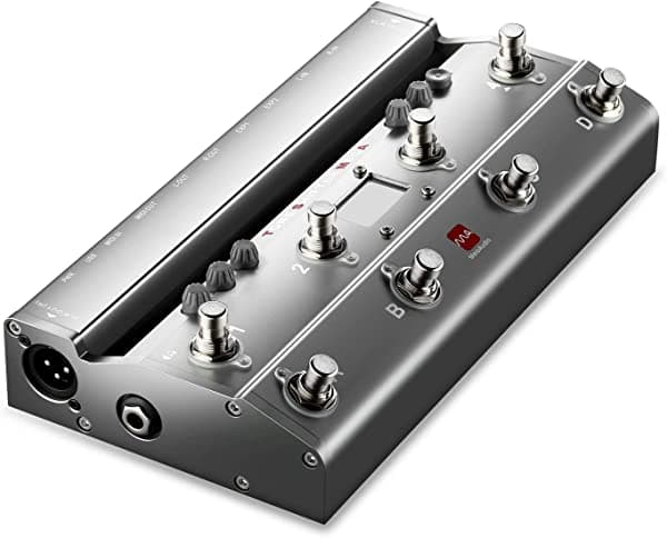 MeloAudio Tone Shifter Mega MIDI Foot Controller e interfaz de audio USB para grabación de guitarra para iPhone, iPad, dispositivos Android, Mac y PC MA1008