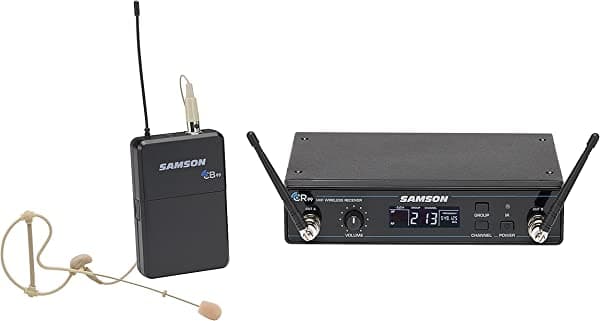 Samson Sistema inalámbrico de auriculares Concert 99 con micrófono de auriculares SE10, banda D SWC99BSE10 D