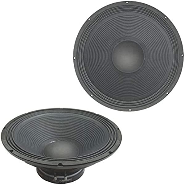 2 subwoofer/altavoz Harmony HA-P18LS16 de repuesto de 18 pulgadas, PA y 1600 W, Woofer de 16 ohmios
