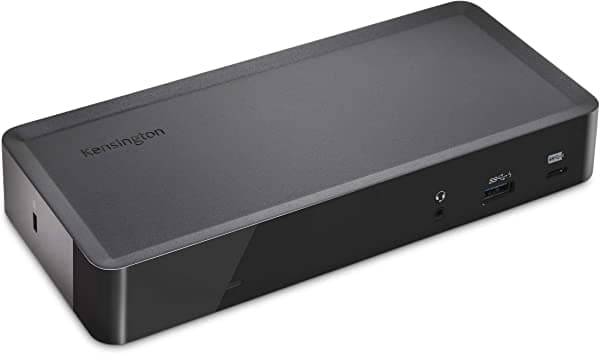 Kensington SD4700P USB-C o USB-A - 60W PD - Estación de acoplamiento de doble pantalla con Power Delivery para PC con Windows, Surface Pro, notebooks Surface y MacBooks - Cumple con TAA (K38240NA)