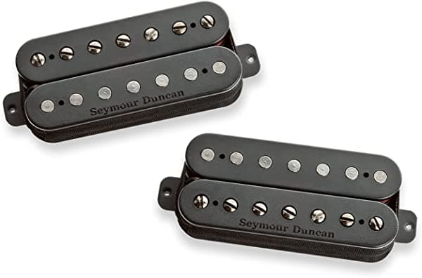 Seymour Duncan Nazgul/Sentient - Juego de recogida de 7 cuerdas, Negro Nazgul/Sentient Set 7 string