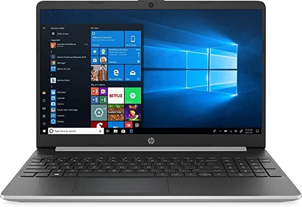 HP 15.6" HD (1366 x 768) Flagship Pantalla Táctil Laptop, Intel Core, 8GB DDR4 RAM, SSD, 802.11ac, Bluetooth 4.2, HDMI, USB 3.1, Windows 10 - Natural Silver, Plateado natural 15.6