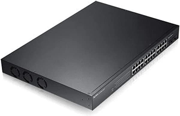 ZyXEL GS1900-24HP, conmutador inteligente PoE GbE L2 de 24 puertos, montaje en rack, 170 W GS1900-24HP-EU0101F
