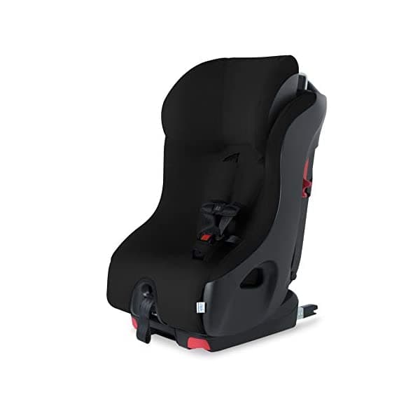Clek Foonf - Asiento convertible para automóvil, color negro (Pitch Black (Crypton C-Zero Performance Fabric) FO19U1-PBKB