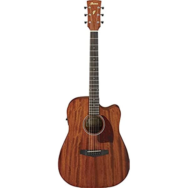 Ibanez Performance Series PF12MHCEOPN Mahogany Dreadnought - Guitarra electroacústica satinada natural