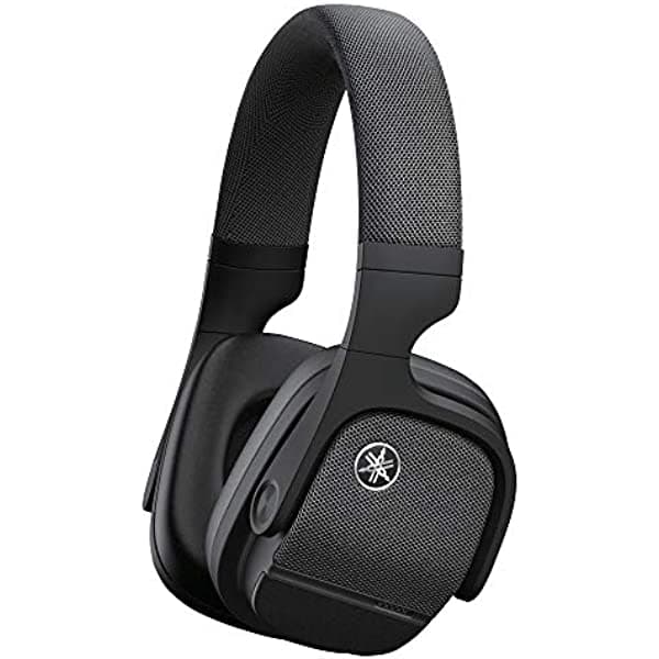 Yamaha YH-L700A Auriculares inalámbricos over-ear con cancelación de ruido, sonido 3D, optimizador de escucha, cancelación activa de ruido ANC avanzada, Bluetooth 5 con adaptador aptX, color negro YH-L700ABL