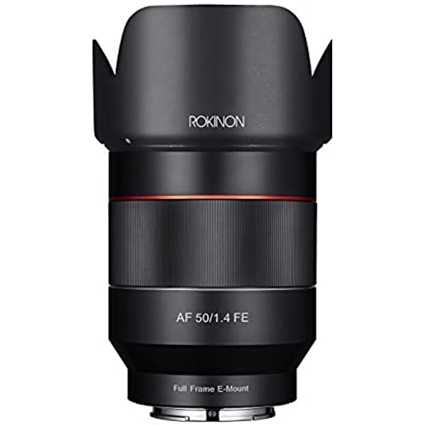 Rokinon IO50AF-E AF 50mm F1.4 lente de enfoque automático full frame para Sony E-Mount