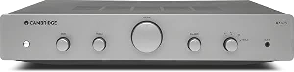 Cambridge Audio AXA25 Amplificador estéreo integrado de 2 canales de 25 vatios | Entrada de 0.138 in, entrada USB