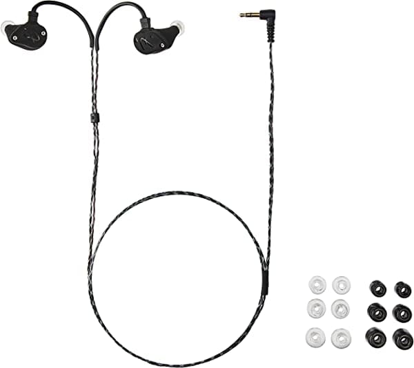 Fender IEM Ten 5, monitor de auriculares in-ear negro plano 6813000006