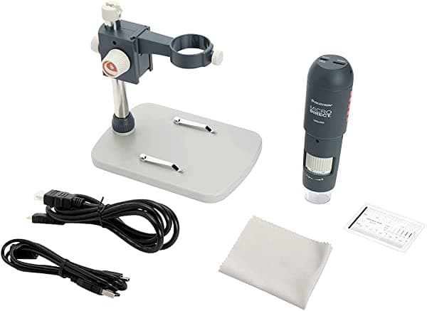 Celestron MicroDirect 44316 - Microscopio digital de mano (1080p, HD), color gris