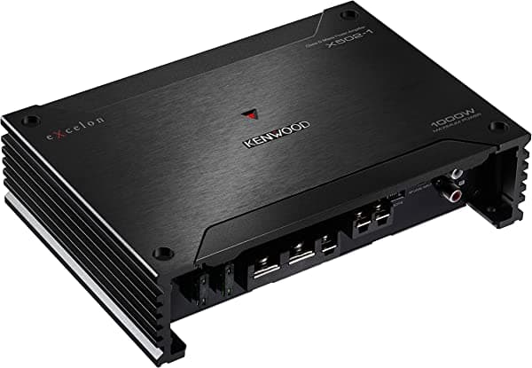 Kenwood Amplificador de subwoofer X502-1 eXcelon de 500 vatios a 2 ohmios clase D