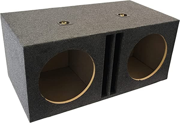 American Sound Connection ASC 2X15VMBASS - Subwoofer de audio para automóvil, doble de 15 pulgadas, SPL, bajo y laberinto de ventilación