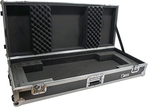 Harmony Cases HCKB61W - Carcasa rígida ATA para volante compatible con teclado de 61 notas