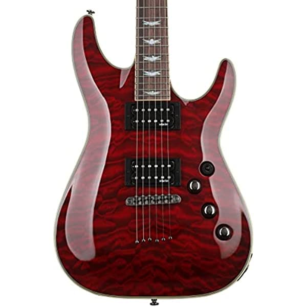 Schecter Guitarra eléctrica Omen Extreme-6 - Cereza negra 2004