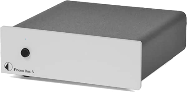 Pro-Ject Phono Box S - Preamplificador de fonógrafo, color plateado Phono Box S Silver