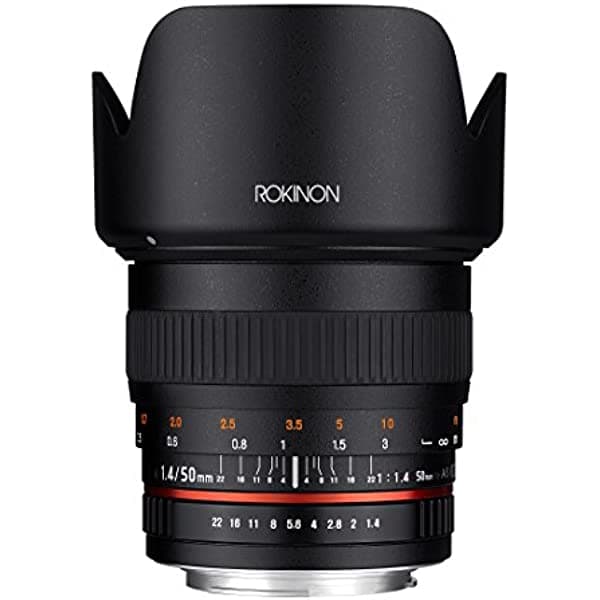 Rokinon Lente F1.4 de 1.969 in para Sony E Mount 50M-E