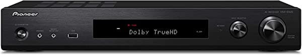 Pioneer Slim (VSX-S520) Receptor de componente de audio y video, color negro.