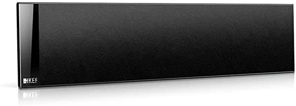 KEF T301C - Altavoz de canal central, color negro (individual)