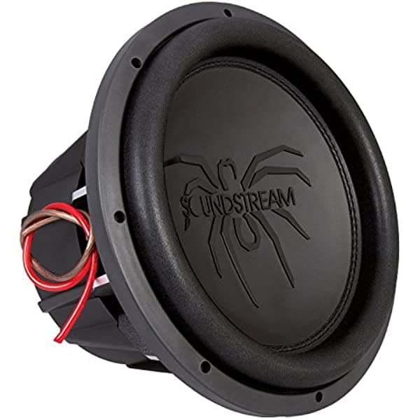 Soundstream T5.152 - Subwoofer de coche Tarantula T5 de 2,600 W de 15 pulgadas, 2 ohmios, color negro