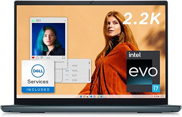 Dell Inspiron 14 Plus 7420 Laptop - 14 Pulgadas 2.2K 16:10 Intel Core I7-12700H 16 Gb Ddr5 Ram 1 Tb Ssd Intel Iris Xe 2 Años Onsite + Antivirus Migrate Windows 11 Pro + Office 365 - Azul Atlántico i7420-7607GRE-PUS