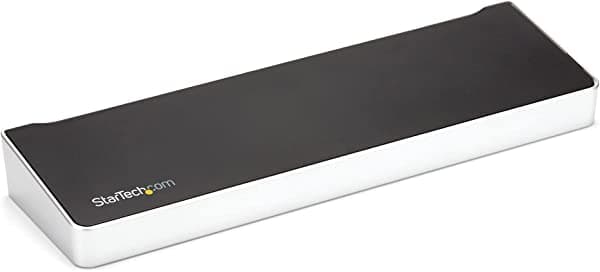 StarTech.com USB-C 4K - Estación de acoplamiento para notebook con DisplayPort y HDMI, 60W PD - Base USB 3.1 para Windows y MacBook Pro (DK30CH2DPPD)