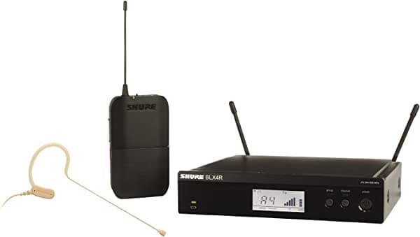 Shure BLX14R/MX53 - Sistema de micrófono inalámbrico con micrófono MX153 BLX14R/MX53-H9