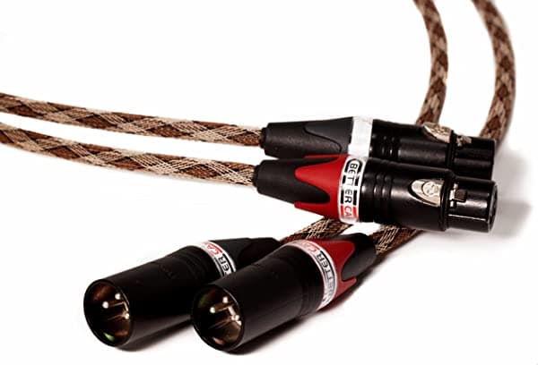 BETTERCABLES.COM Better Cables Silver Serpent Snake Edition - Cables de audio balanceados XLR (par - 2 cables), de alta gama, alto rendimiento, híbrido de plata/cobre, baja capacitancia, 10 pies SS-SNAKE-XLRP-3