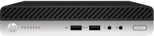 HP ProDesk 405 G4 Mini PC de escritorio con CPU AMD Ryzen 5 de 3.2 GHz, RAM DDR4 de 8 GB, SSD de 256 GB, gráficos Radeon Vega 11, WIndows 10 Pro 6VC52UT#ABA