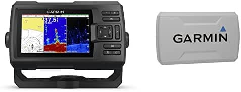 Garmin STRIKER Plus 5cv con transductor CV20-TM y cubierta protectora, 5 pulgadas 010-01872-00