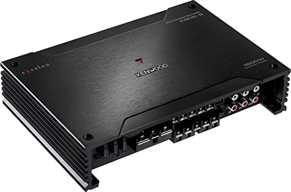 Kenwood X802-5 eXcelon - Amplificador de audio para auto de 5 canales 1600 vatios de potencia máxima