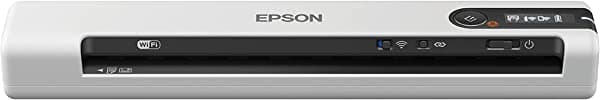 Epson Escáner de documentos portátil inalámbrico DS-80W para PC y Mac B11B253402
