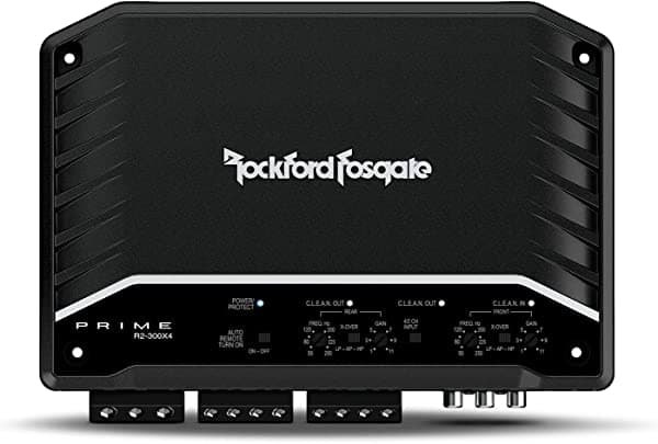 Rockford Fosgate R2-300X4 Prime - Amplificador de 4 canales de 300 vatios
