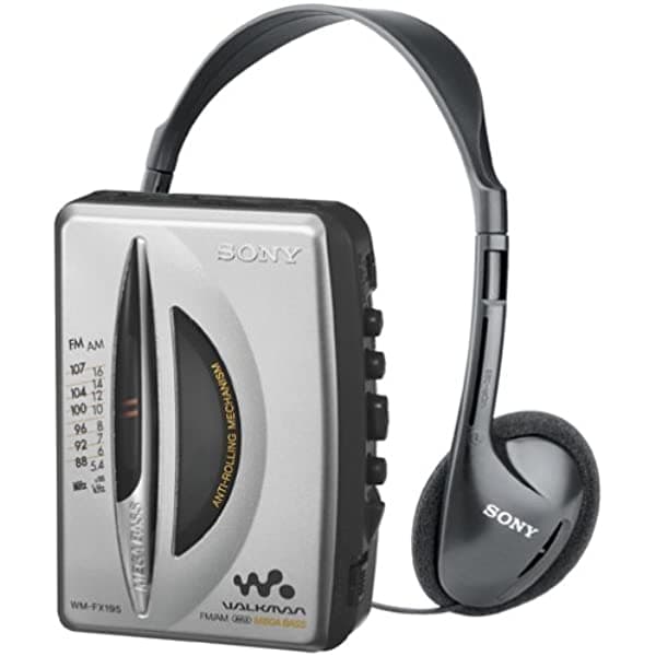 Sony WM-FX195 Walkman AM / FM - Reproductor de casete estéreo con apagado automático