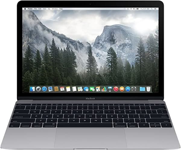 Apple MacBook MLH72LL/A de 12 pulgadas con pantalla Retina, gris espacial, 256 GB (reacondicionado)