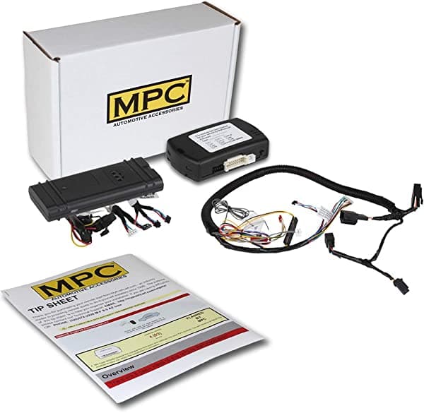 MPC Kit completo de arranque remoto de 1 botón para Ford Escape 2008-2012 - Llave para arranque, precableado - con arnés en T
