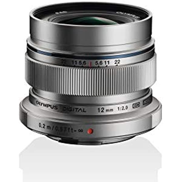 Olympus M. Zuiko Digital ED 0.472 in f/2.0 Lente para Micro Cuatro Tercios Cámaras - Versión Internacional (sin Garantía) EW-M1220