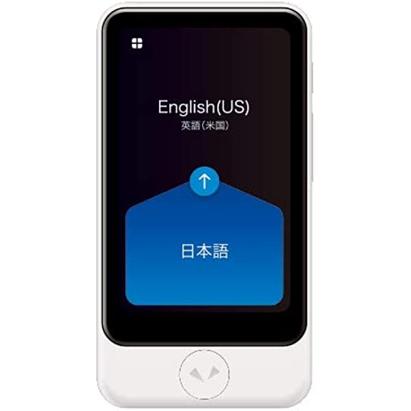 Pocketalk Plus - Traductor de Voz y Cámara en Tiempo Real, Pantalla Grande, Batería Duradera, Ideal para Viajes, Negocios y Profesionales PTSPGW-US