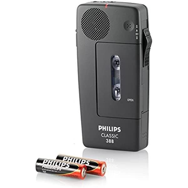 Philips LFH0388 - Cuaderno de bolsillo profesional, color negro
