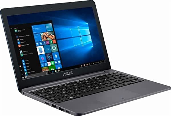 2018 ASUS Laptop - 11.6" 1366 x 768 HD Resolution - Intel Celeron N4000 - 2GB de memoria - 32GB eMMC Flash Memory - Windows 10 - Star Gray Asus E203MA-TBCL232A