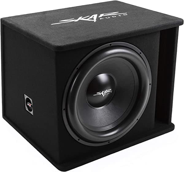 Skar Audio - Subwoofer con cajón sellado, ventilado, carga individual, serie SDR, 18 pulgadas, 1,200 W, modelo SDR-1X18D2